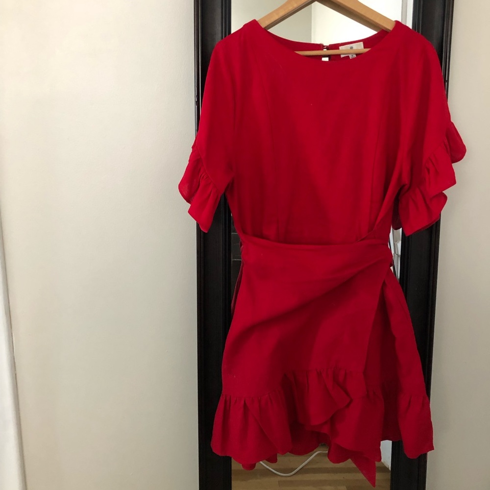 Red Socialite Summer Dress